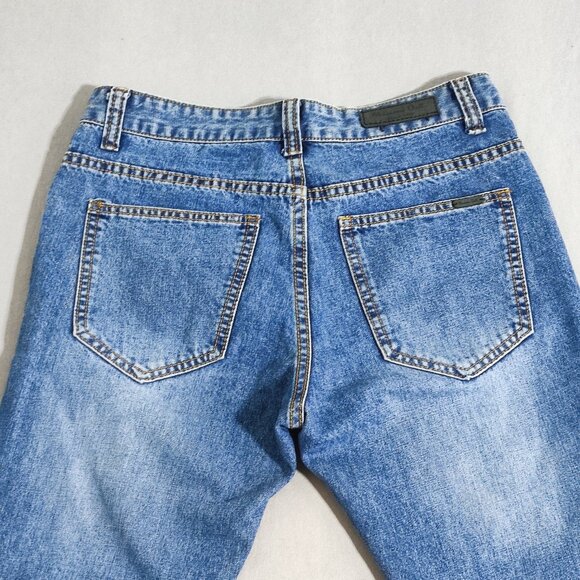 Massimo Dutti Jeans  men's size 30/32 denim blue colour slim fit straight denim - Picture 4 of 13